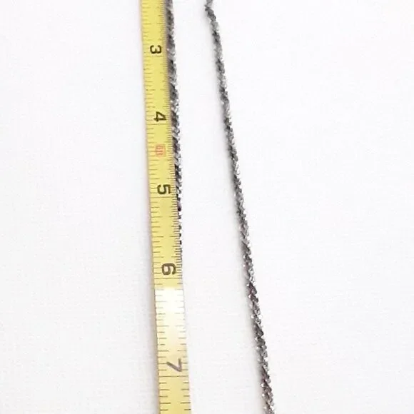 CLOSET SALE!!   New sterling silver18 inch chain 5.4 grams - Picture 7 of 8